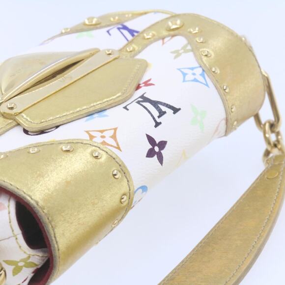 LOUIS VUITTON Monogram Multicolor Marilyn All Hand Bag White M40206 - Picture 6 of 16